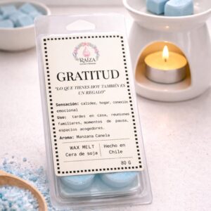 Wax Melt Cera de Soya - Gratitud 80g