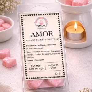 Wax Melt Cera de Soya - Amor 80g