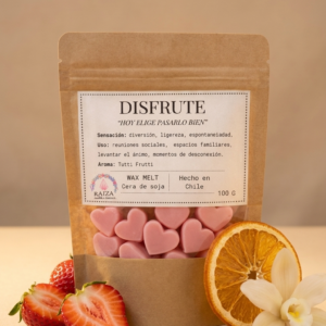 Wax Melt Cera de Soya - Disfrute 100g