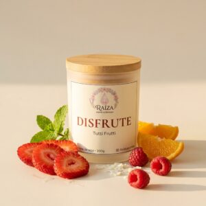 Vela de Cera de Soya - Recipiente Disfrute