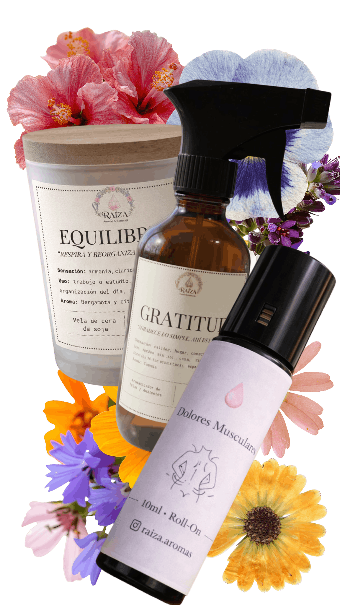 raiza aromas productos Wellness